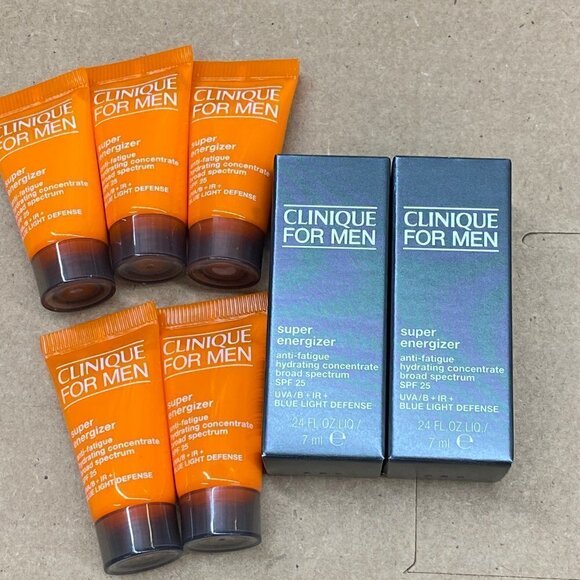 15 Pack- Clinique for Men Super Energized Moisturinzing Concentrate .24oz  NEW - Picture 1 of 2
